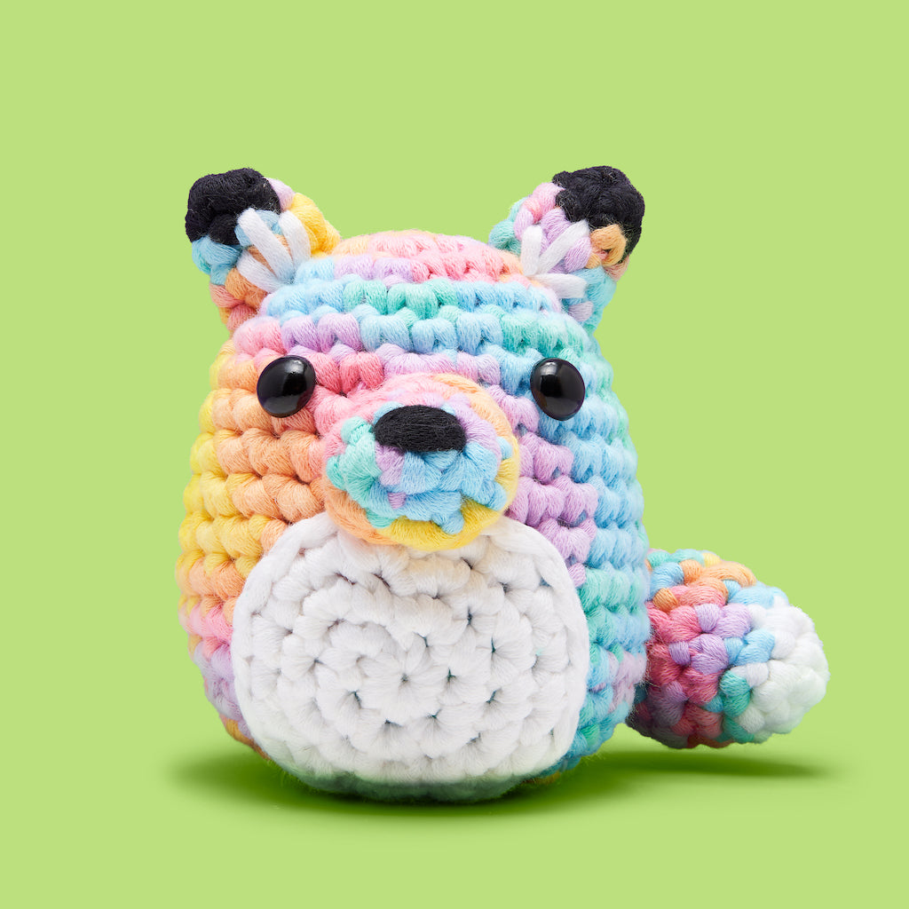 Felix the Fox Pastel Crochet Kit - Image 2