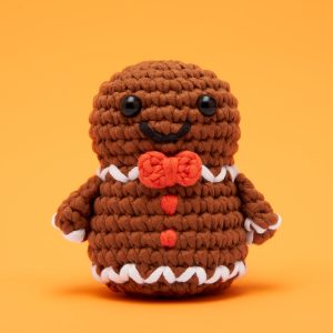 Ted the Gingerbread Man Crochet Kit