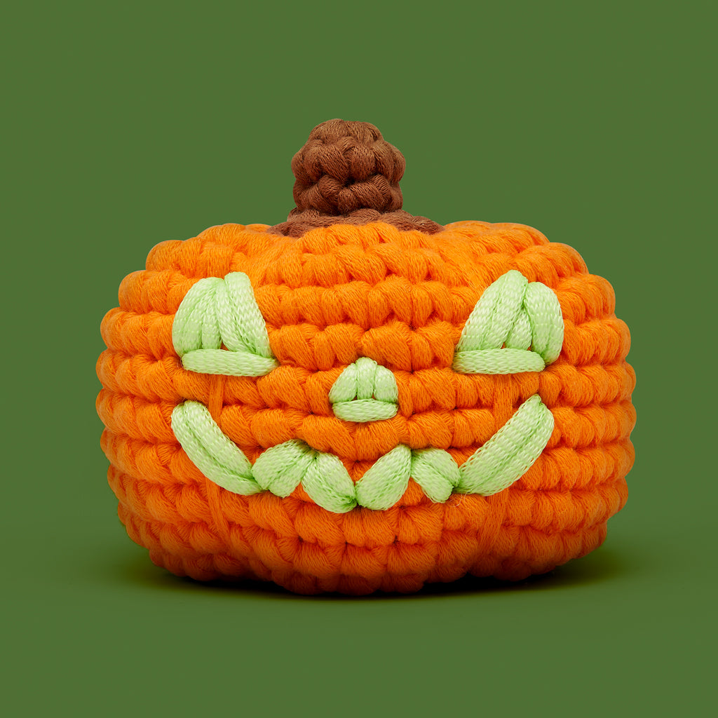 Hal the Jack-o'-lantern Crochet Kit