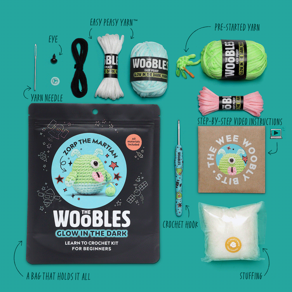 Zorp the Martian Crochet Kit - Image 8