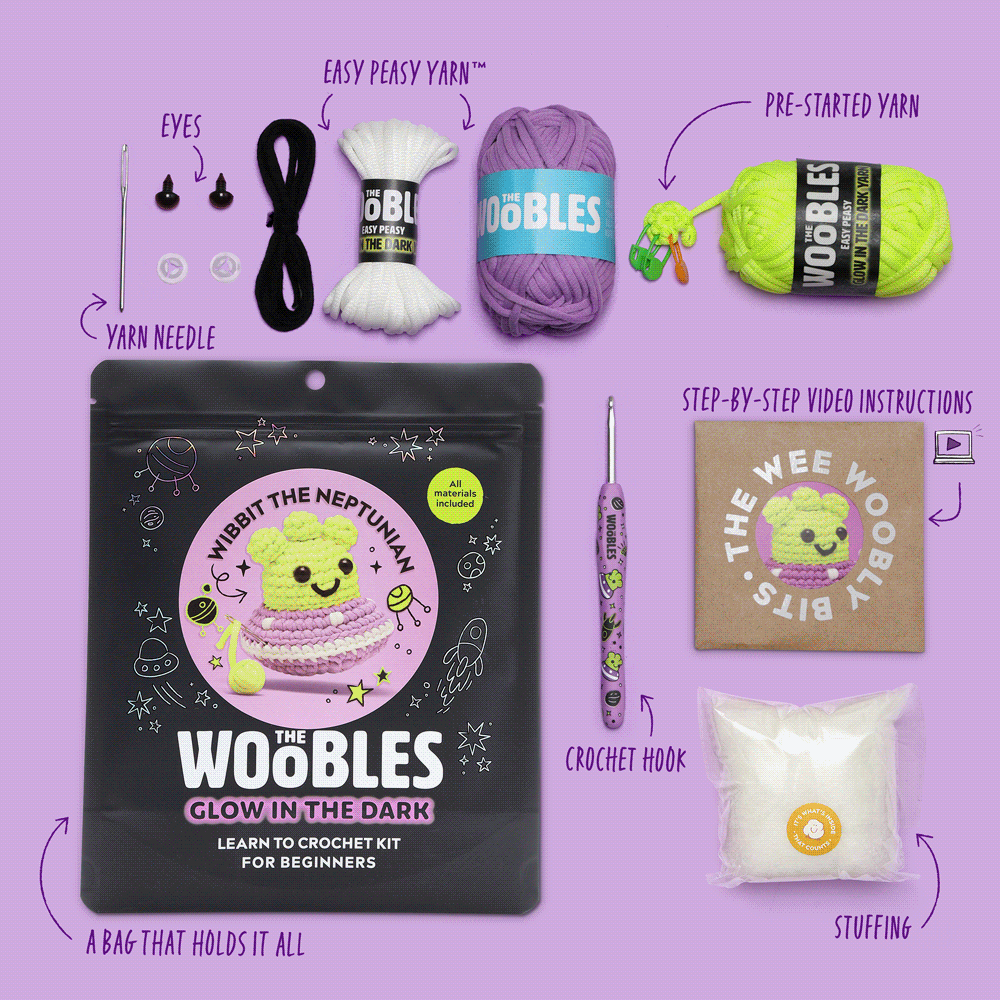 Wibbit the Neptunian Crochet Kit - Image 8