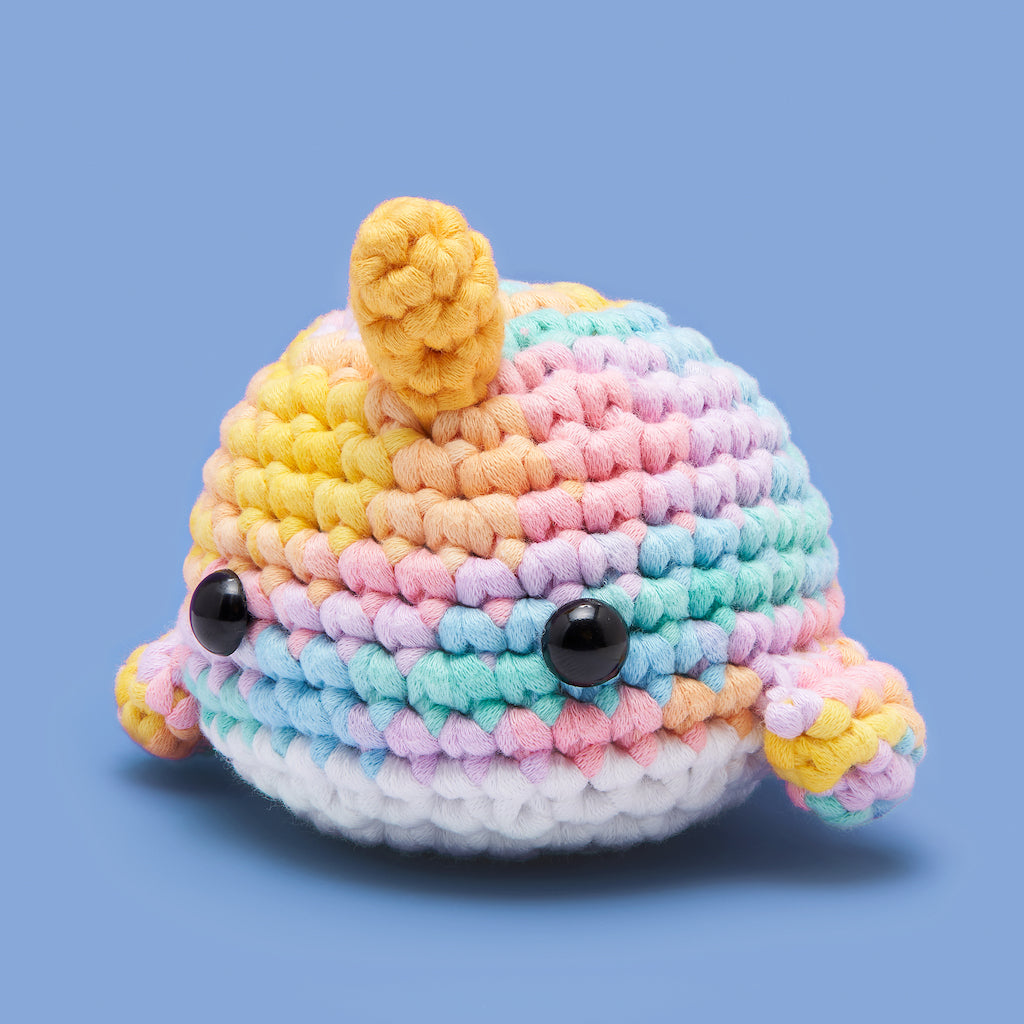 Bjørn the Narwhal Pastel Crochet Kit - Image 2