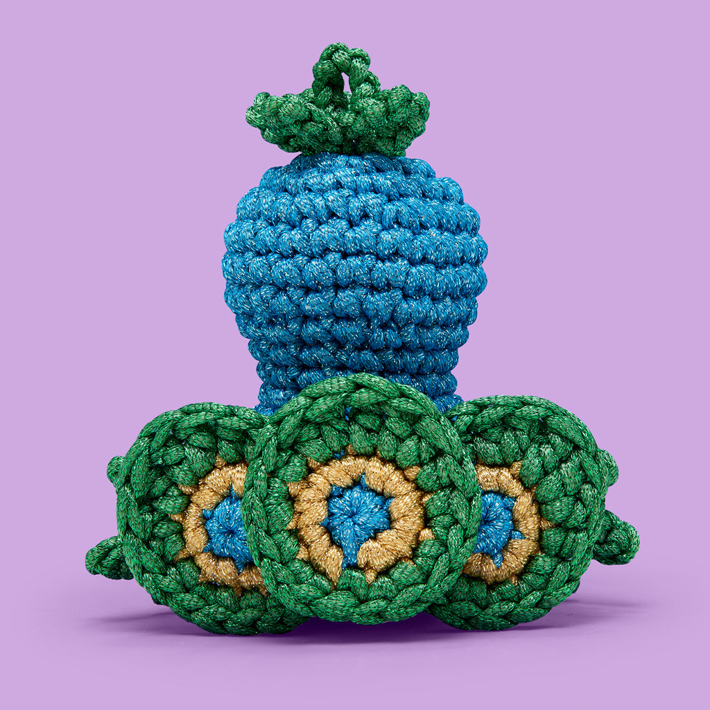Reginald the Peacock Crochet Kit - Image 2