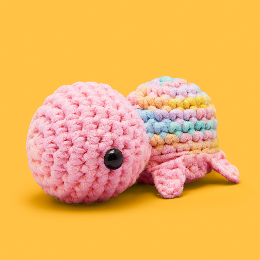 Emilio the Turtle Pastel Crochet Kit - Image 2