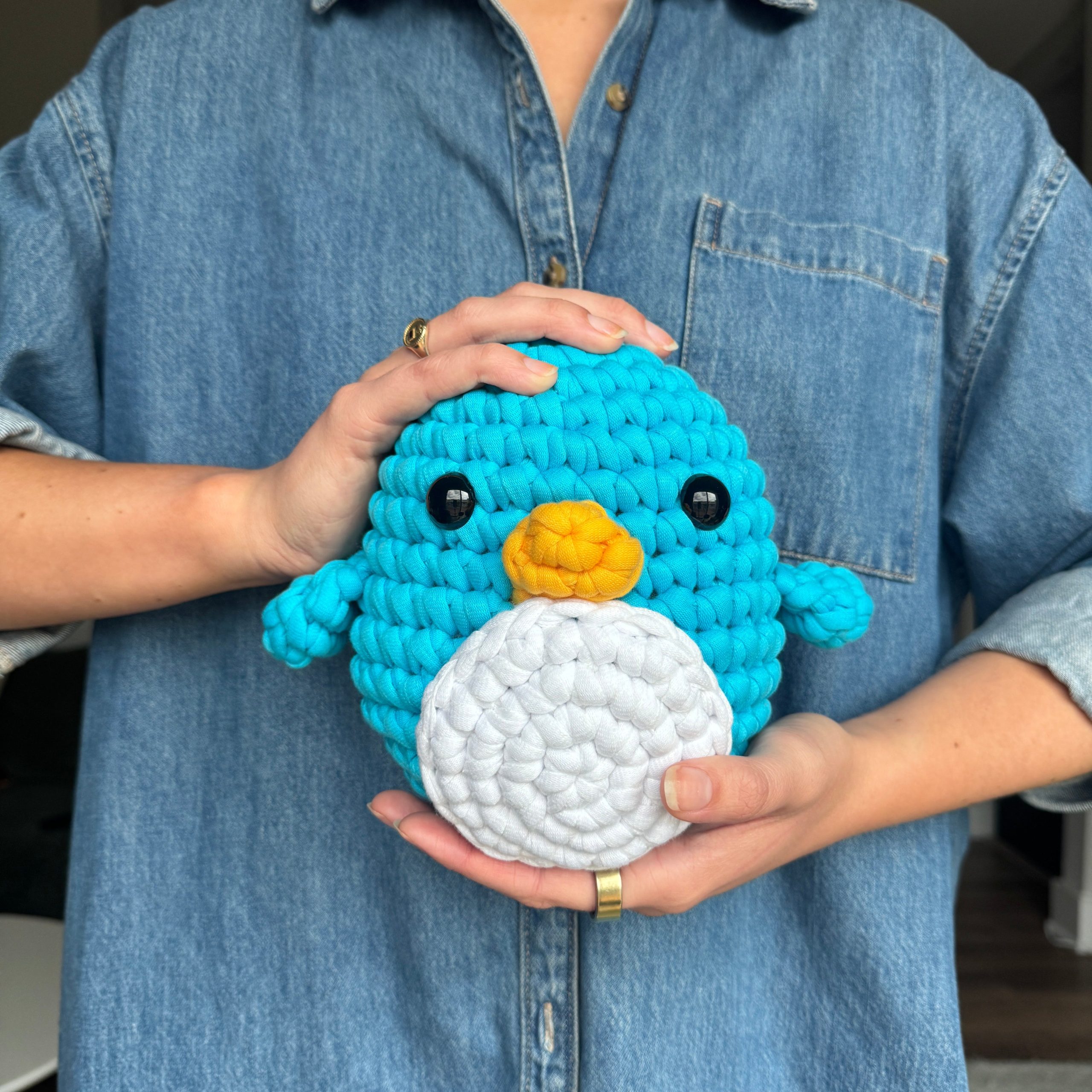 Pierre the Penguin Extra Squeezy Crochet Kit - Image 2