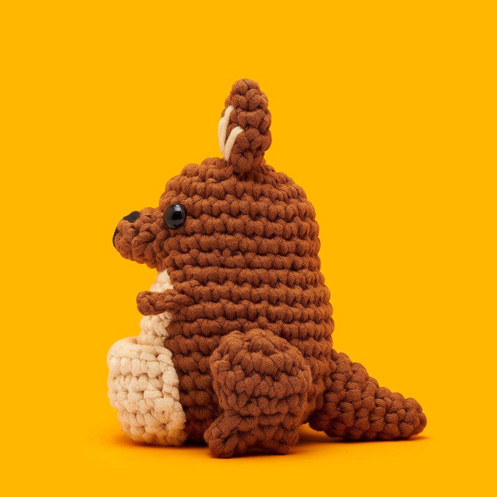 Bella the Kangaroo Crochet Kit - Image 5