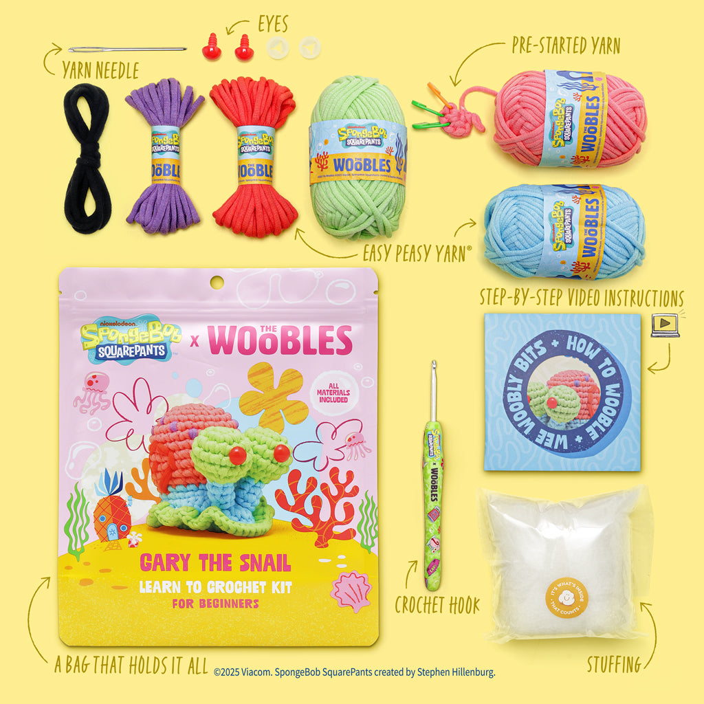 Gary the Snail Crochet Kit - Image 2