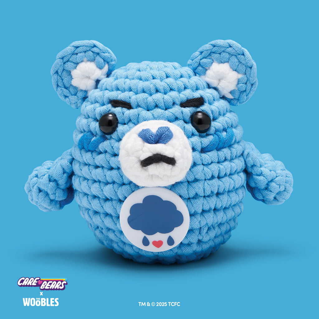 Grumpy Bear™ Crochet Kit - Image 2