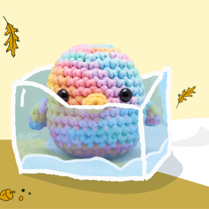 Kiki the Chick Pastel Crochet Kit