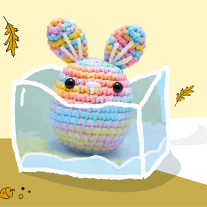 Jojo the Bunny Pastel Crochet Kit