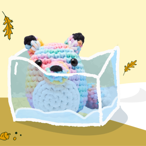 Felix the Fox Pastel Crochet Kit