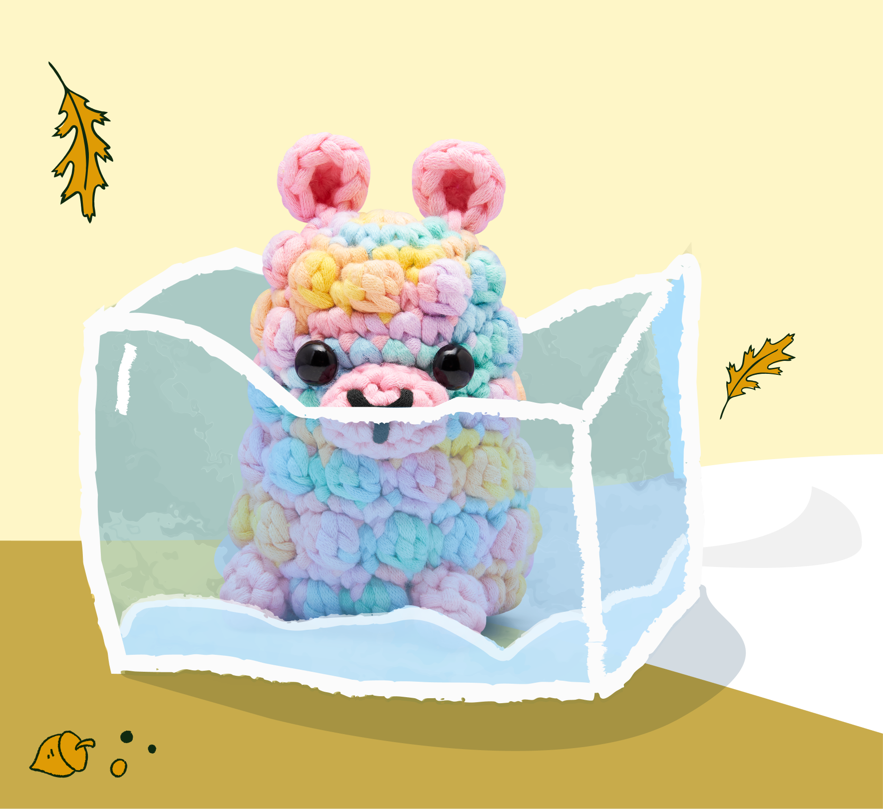 Gertrude the Llama Pastel Crochet Kit