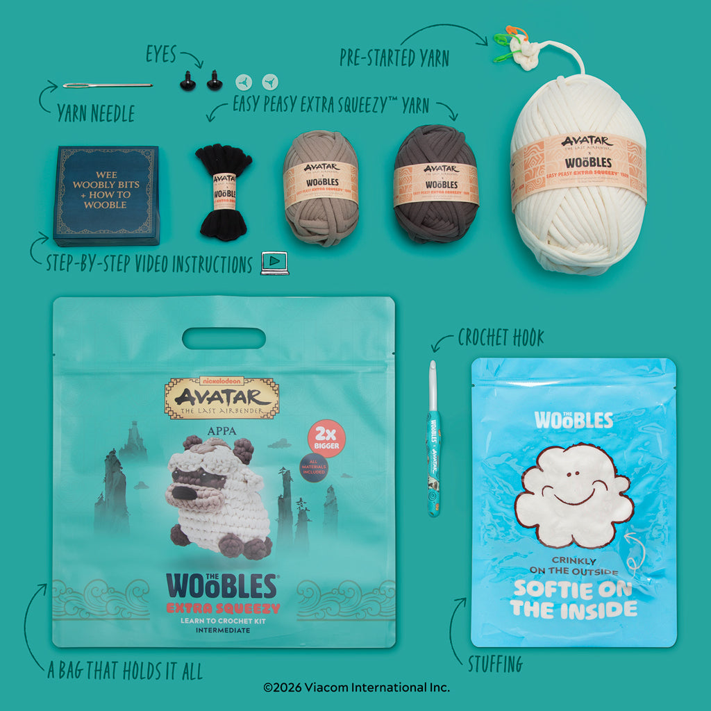 Appa Extra Squeezy Crochet Kit - Image 2